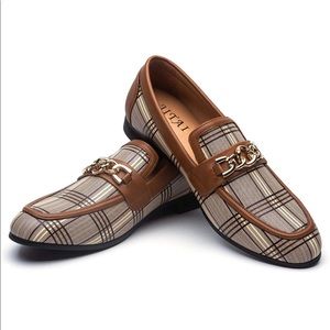 Men's Leather Shoes Pattern Printing